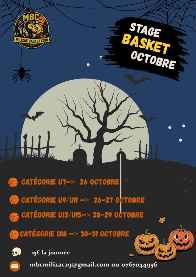 Stage OCTOBRE